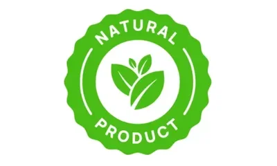 Flush Factor Plus plant based natural formula badge