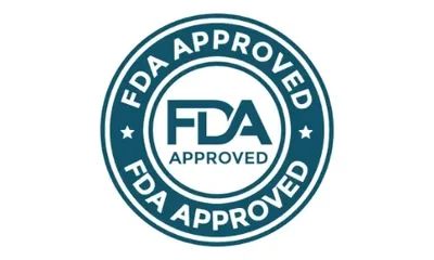 Flush Factor Plus FDA-registered facility badge