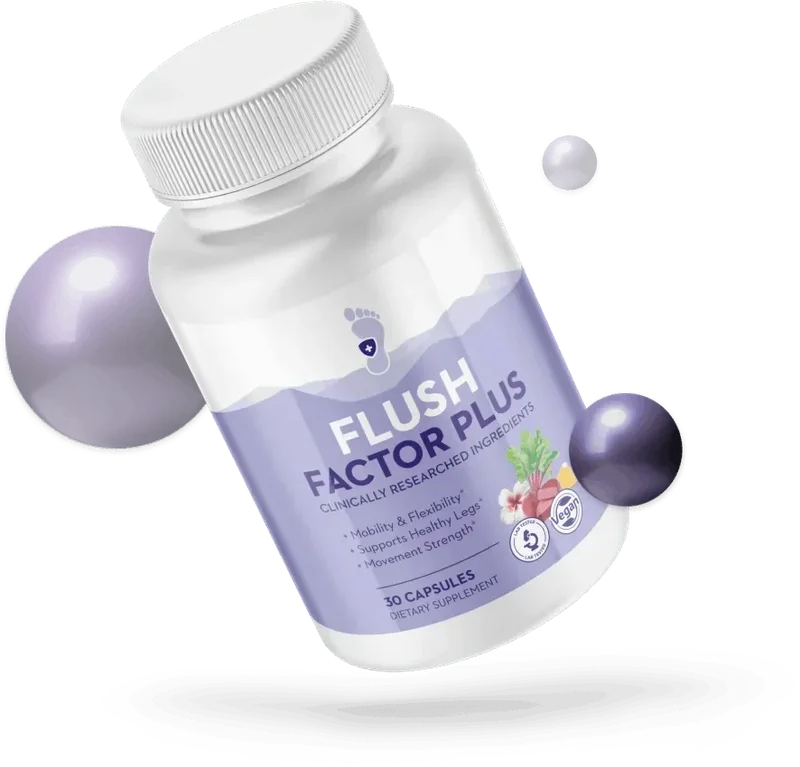 Flush Factor Plus leg fluid support capsule formula